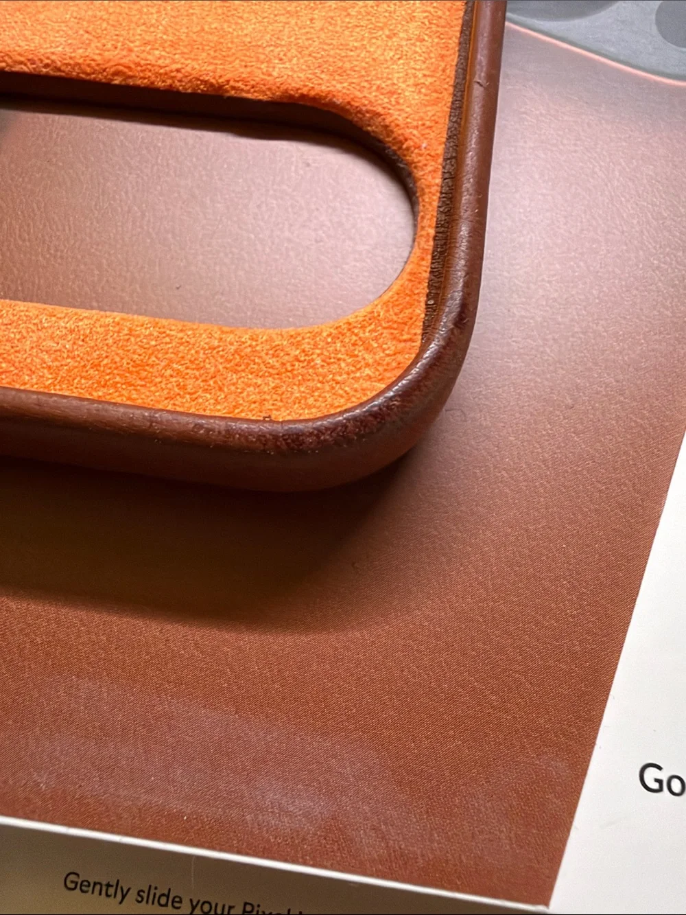 Bellroy Leather Pixel Case in sienna for Google Pixel 10 Pro XL